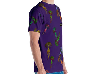 Multicolor "Fascinating Jellyfish". 2 COLOR VARIANTS. Men's T-shirt