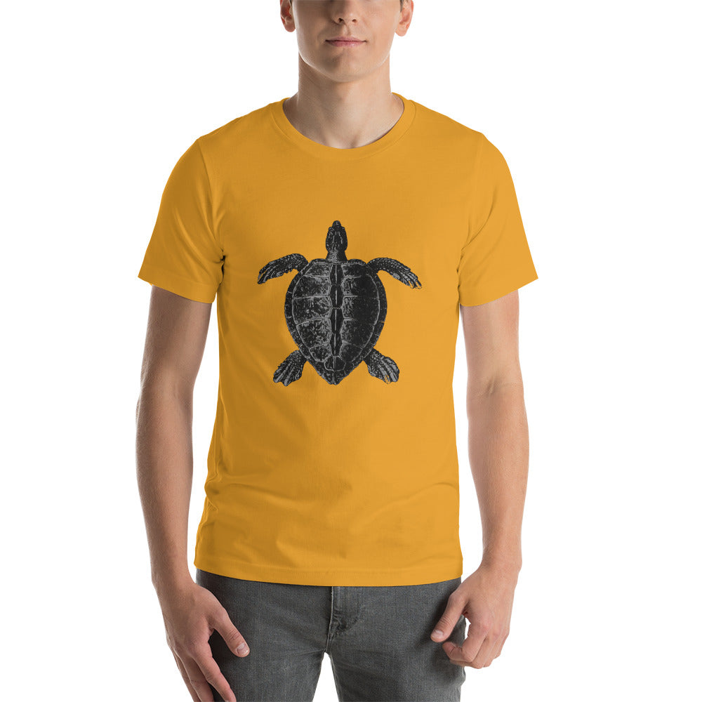 Turtle illustration, from "Marine creaturz". Short-Sleeve Unisex T-Shirt
