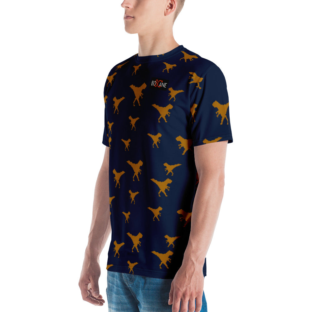 Funky Dino in Pixel art, Men's T-shirt
