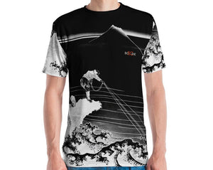 Koshu Kajikazawa by Katsushika Hokusai , Men's T-shirt