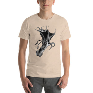 Squid, Inverted image. Short-Sleeve Unisex T-Shirt
