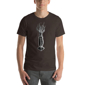 Squid, inverted image. Short-Sleeve Unisex T-Shirt