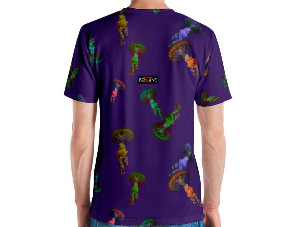 Multicolor "Fascinating Jellyfish". 2 COLOR VARIANTS. Men's T-shirt