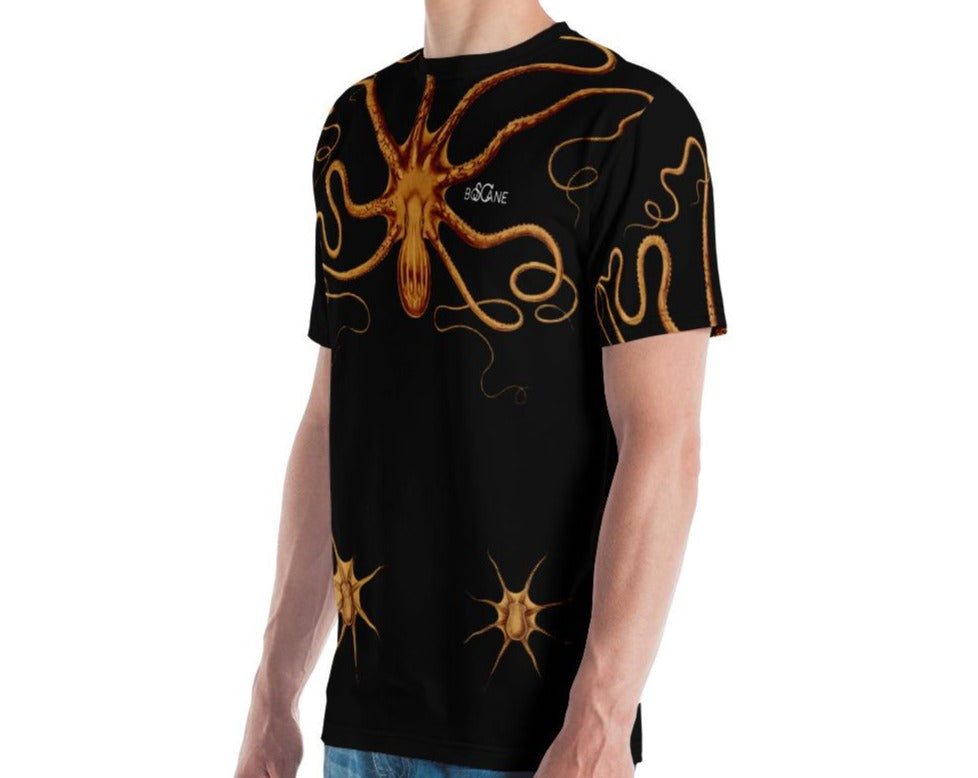 Pimped out Octopuses. Black.  Men's T-shirt