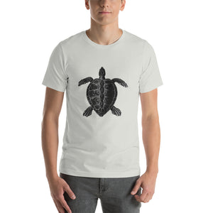 Turtle illustration, from "Marine creaturz". Short-Sleeve Unisex T-Shirt