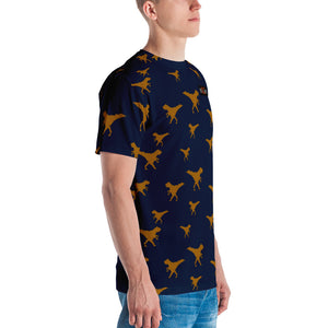 Funky Dino in Pixel art, Men's T-shirt